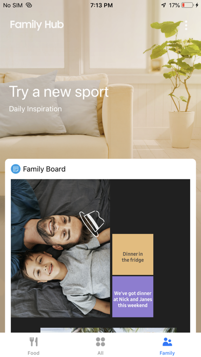 Samsung Family Hub screenshot 2