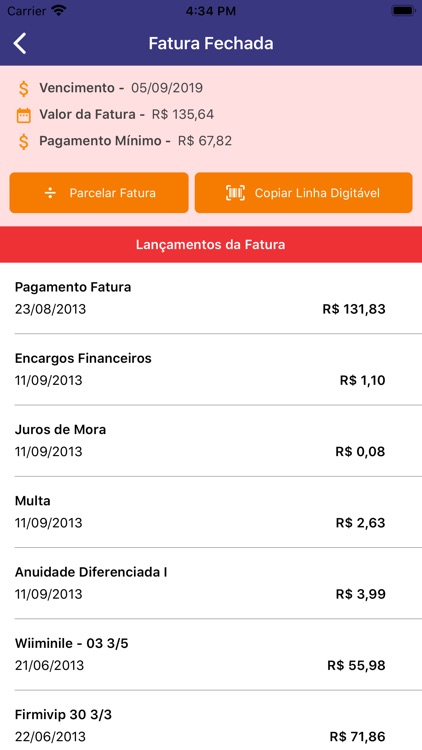 Cartão Casa dos Colchões screenshot-4