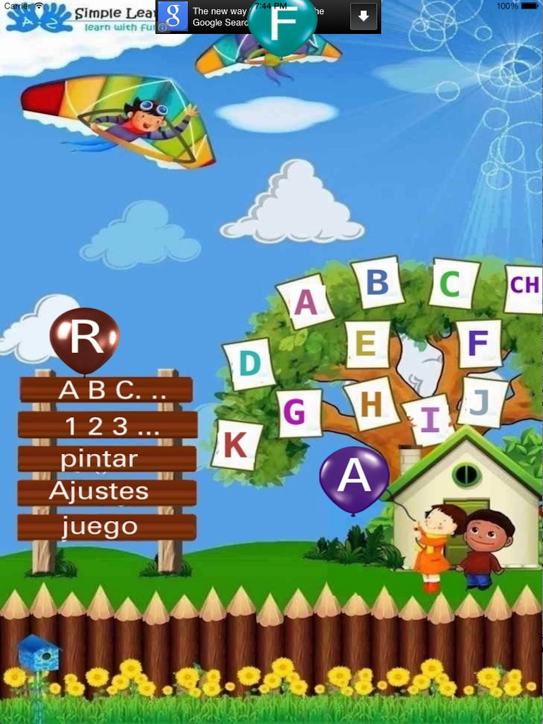 Learn Alphabets-Spanish screenshot 4