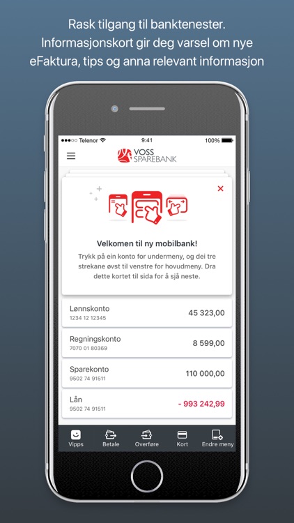 Voss Sparebank Mobilbank