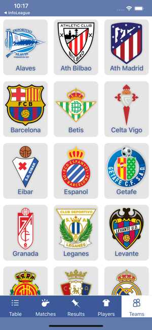 InfoLeague - Spanish Liga(圖1)-速報App