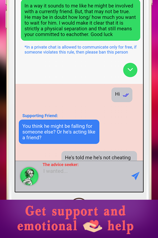 Olymp chat: friendship therapy screenshot 2