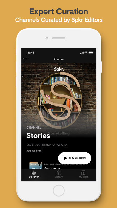 Spkr: Curated Podcast Radio screenshot 4