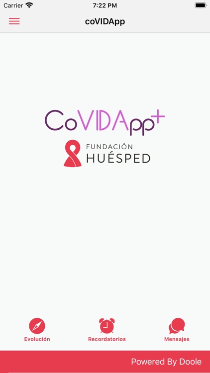 coVIDApp - Huésped