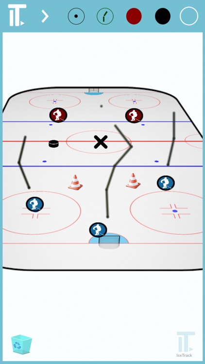 Icetrack Hockey Board