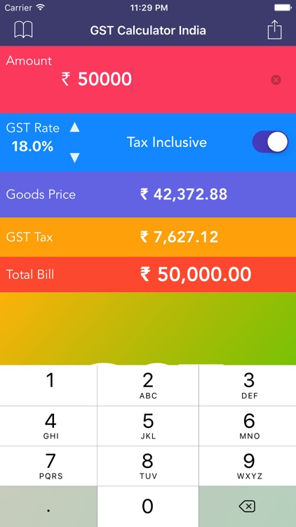 GST Calculator India GST App