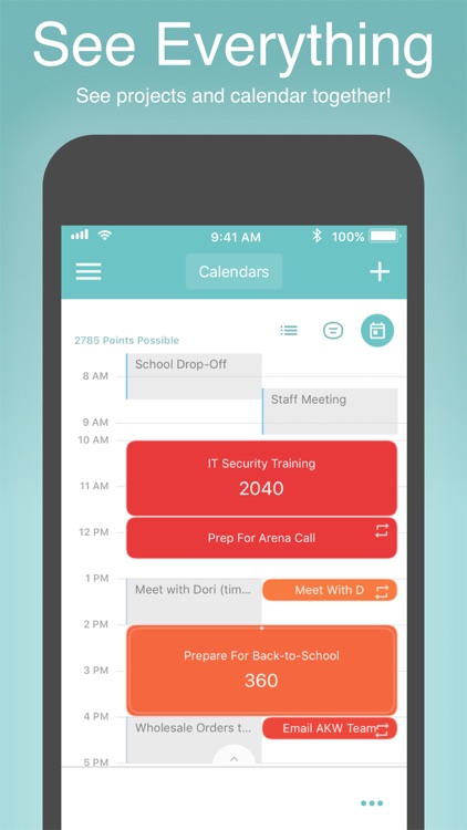 The Arena App: Project Planner