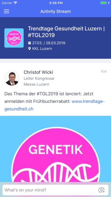 Trendtage Gesundheit