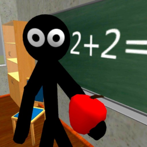 Stickman Neighbor Teacher Icon