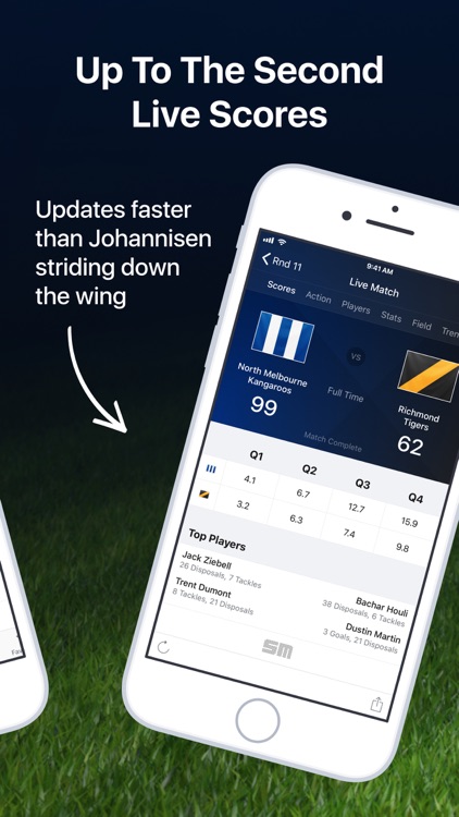Footy Live AFL Scores Stats By Sportsmate Technologies Pty Ltd