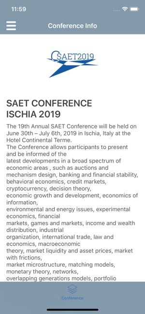 SAET CONFERENCE ISCHIA 2019(圖2)-速報App