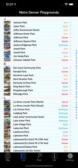 Denver Playgrounds & Parks(圖5)-速報App