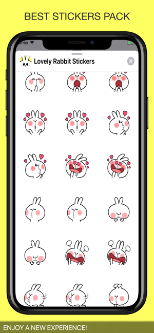 Lovely Rabbit Stickers Pro(圖3)-速報App