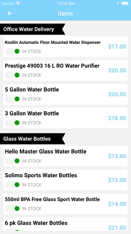 CubeWaterDelivery Store screenshot-4