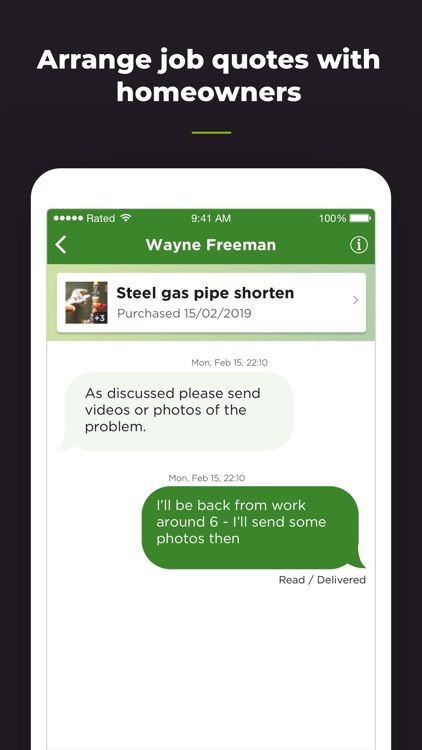 Rated People - Find Job Leads screenshot-4