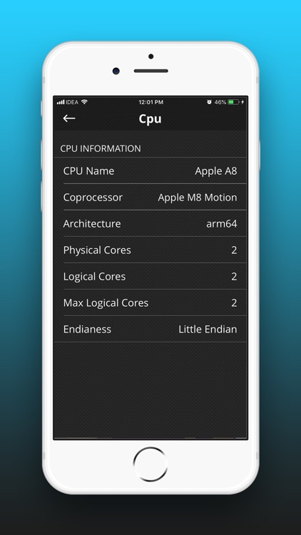 CPU Monitor - RAM,OS & Battery