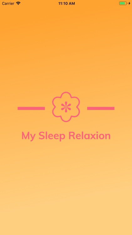 My Sleep Relaxion