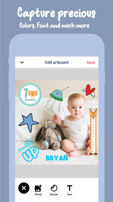 Bino: Baby Photo Editor App screenshot 4