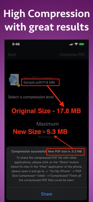 PDF Size Compressor(圖4)-速報App