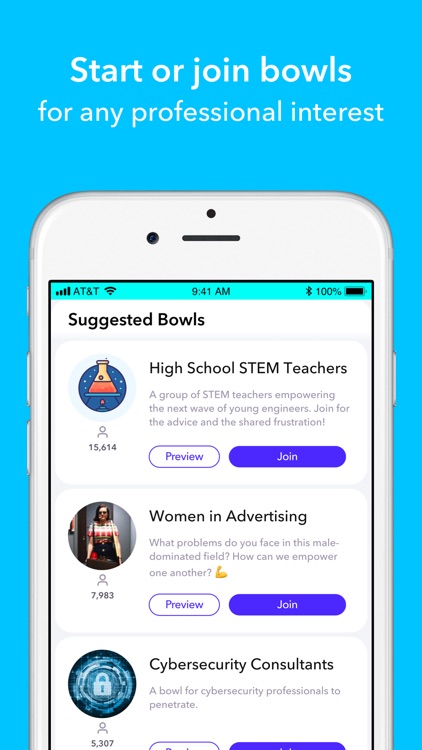 Fishbowl: Professional Network