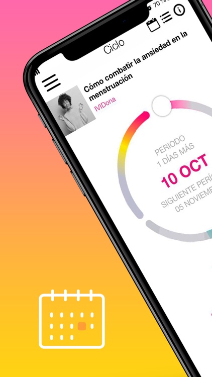 Calendario menstrual IVIDona screenshot-4