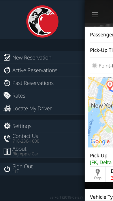 How to cancel & delete Big Apple Car Booking App from iphone & ipad 1