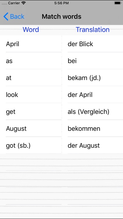 Learn german words smart