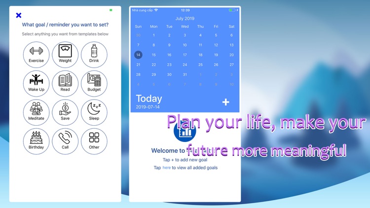 Goal Setter - Day to Day Goal