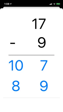 Game screenshot Subtraction Flash Cards Hooda apk