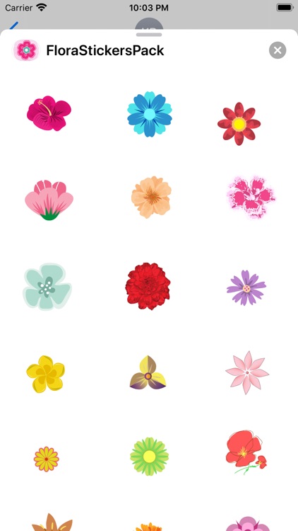 Flora Stickers