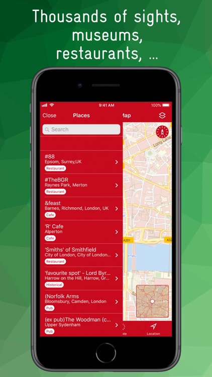 London Offline Map