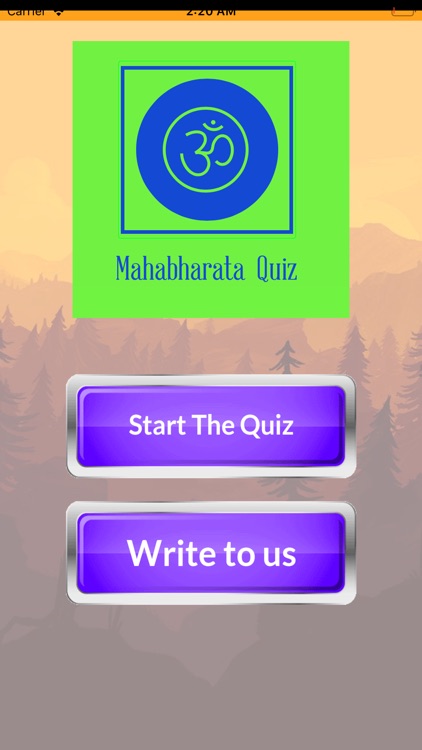 Mahabharata - Quiz