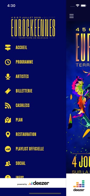 Les Eurockéennes 2019(圖2)-速報App