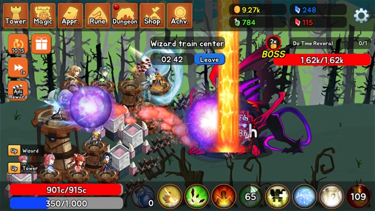 Magic Tower : Tap Defense