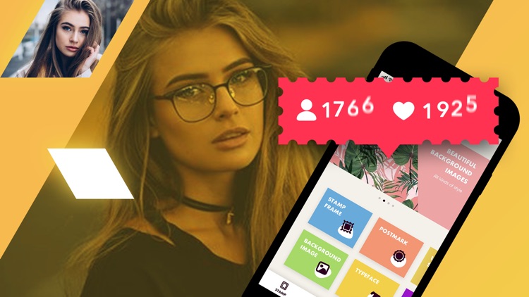 Get Photo Likes'Shaped Stamps