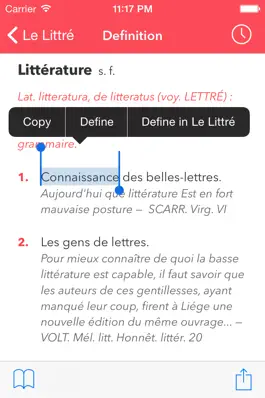 Game screenshot Le Littré French Dictionary hack