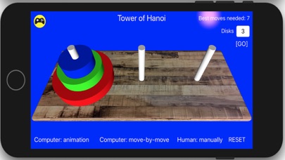 3DHanoiTower screenshot 2
