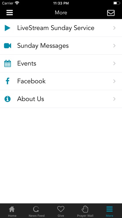 Unity Village Chapel App