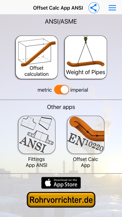 Offset Calc App ANSI