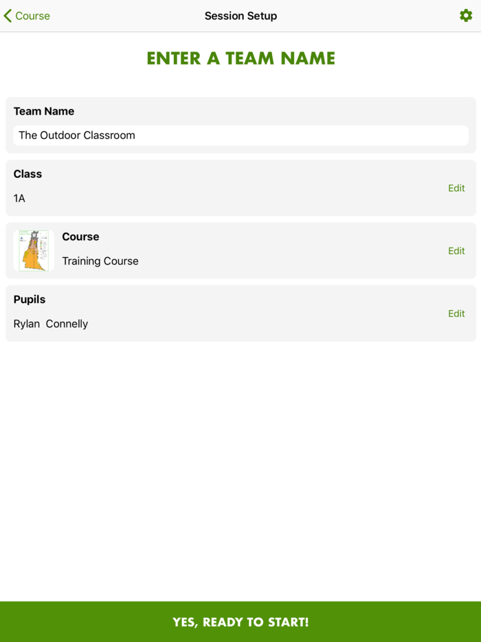 The Outdoor Classroom