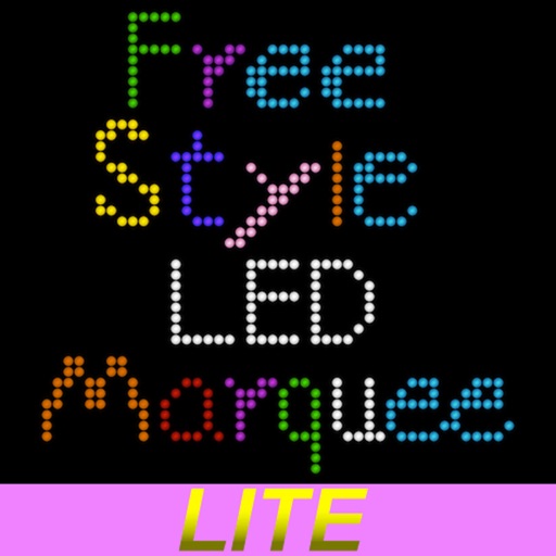 Free Style LED Marquee Lite iOS App