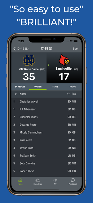 Louisville Football(圖3)-速報App