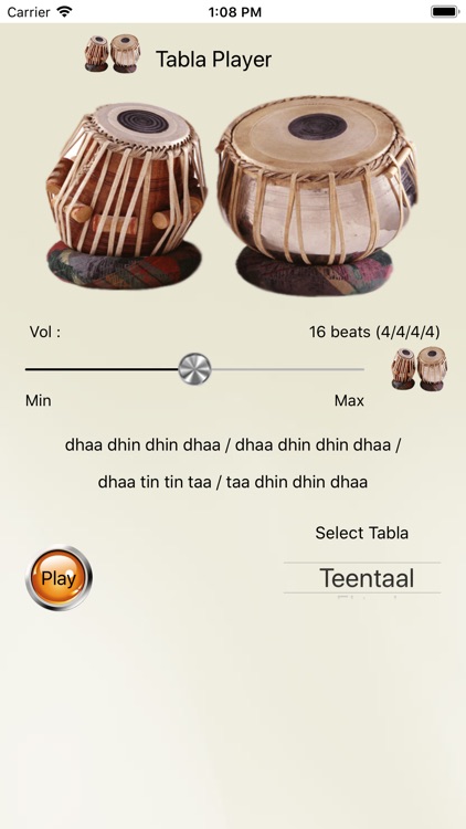 Tabla Player - Rhythm (Taal)