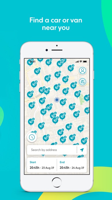 Ubeeqo Carsharing App screenshot 2
