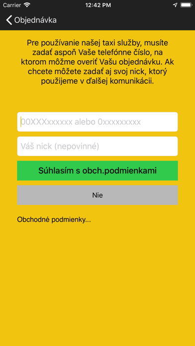 Taxi Piráti Bardejov screenshot 3