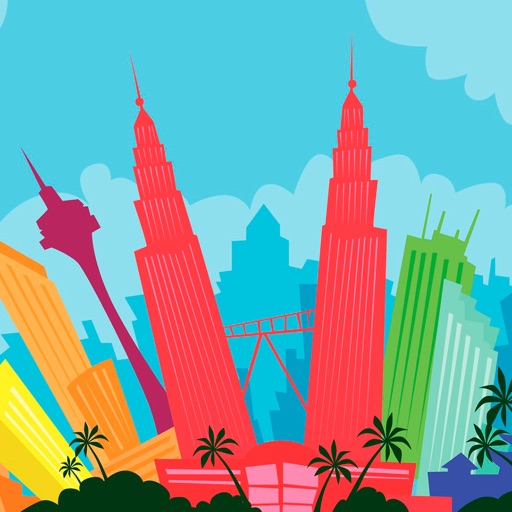 Kuala Lumpur 2020 offline map icon
