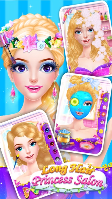 How to cancel & delete Long Hair Princess Salon from iphone & ipad 4