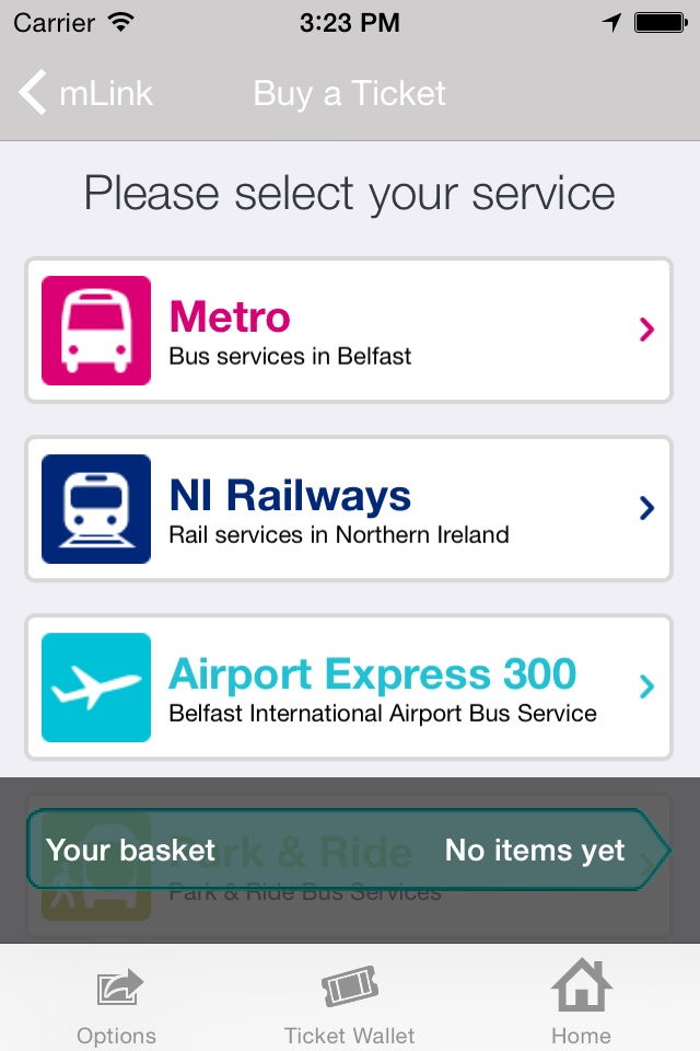 Translink mLink screenshot 2