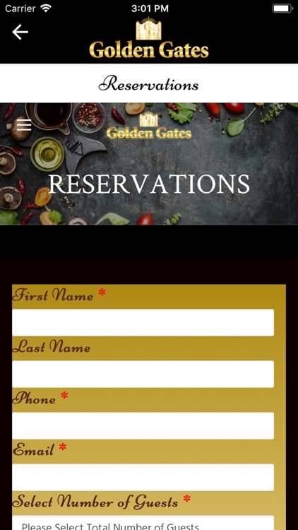 Golden Gates Restaurant