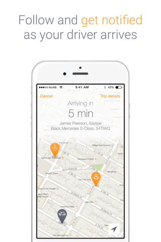Saytaxi - Get a cab now! screenshot 4